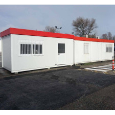 Palletiseerbare cabine voor buiten