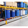 Palette de rétention pour rack de stockage