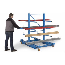Cantilever arm trolley
