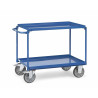 Sealed-shelf trolley