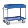 Sealed-shelf trolley