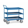Sealed-shelf trolley