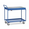 Sealed-shelf trolley