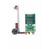 Manipulator trolley with electric lift
