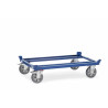 Tow-in-train pallet dolly
