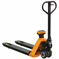 Manual weighing pallet truck
