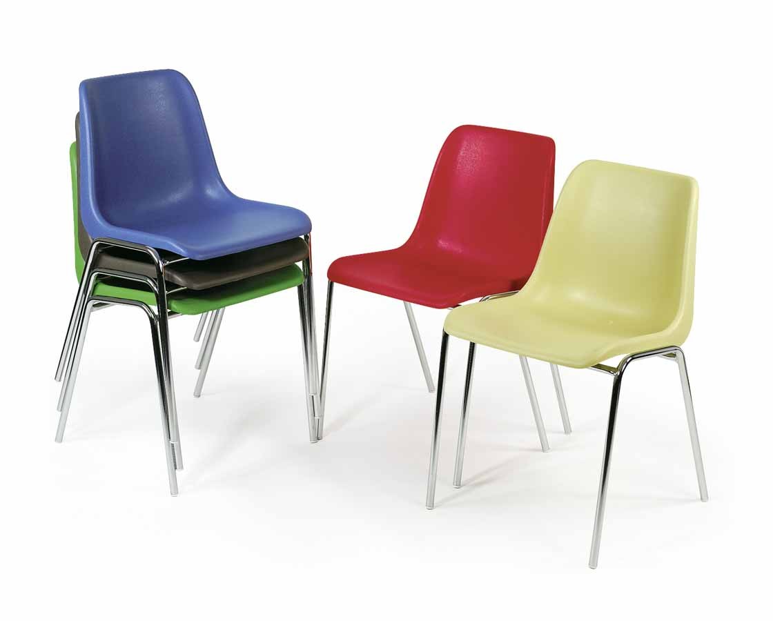Stackable Plastic Shell Chair Stackable Plastic Shell Chair