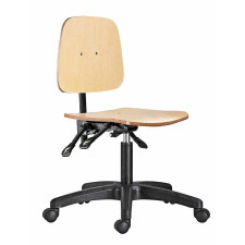 Wooden office chair
