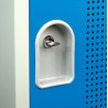 Lockers for clean and dirty industrial environments