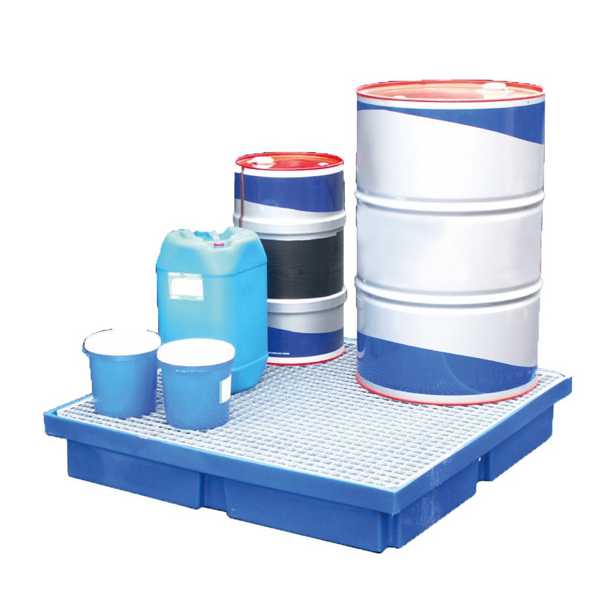 Plastic containment platform