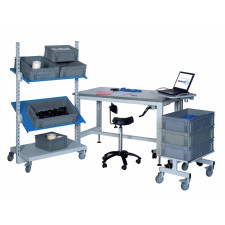 Poste modulaire de préparation de commande