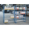 Sideward-sliding shelving