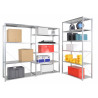 The evolving semi-heavy steel sheet shelving
