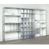 Shelving with galvanised or painted Actilone shelves