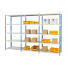 Shelving with Acticlass steel sheet shelves