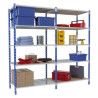 Shelving with Actiflip tubular shelves