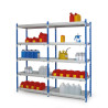 Actiflip light duty containment shelving
