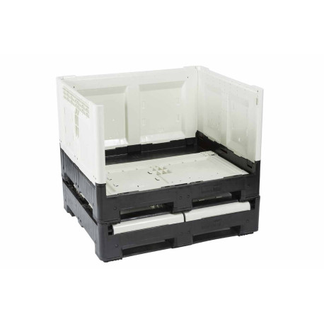Caisse palette plastique pliable