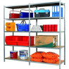 EPSILINE galvanised tubular shelving - Actiline