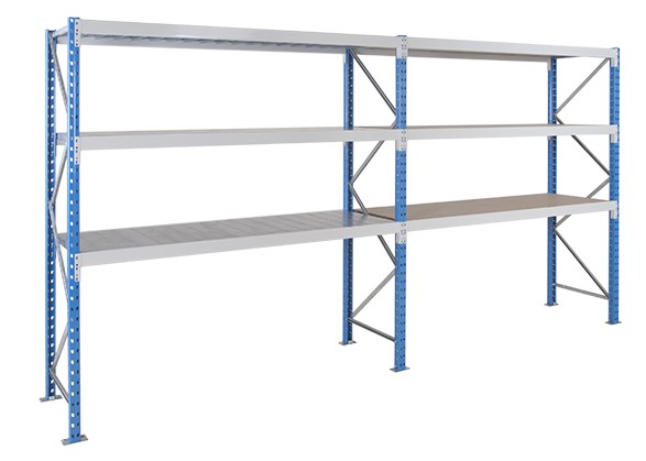 Shelving with Activol beams