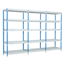 Actiflip light duty containment shelving