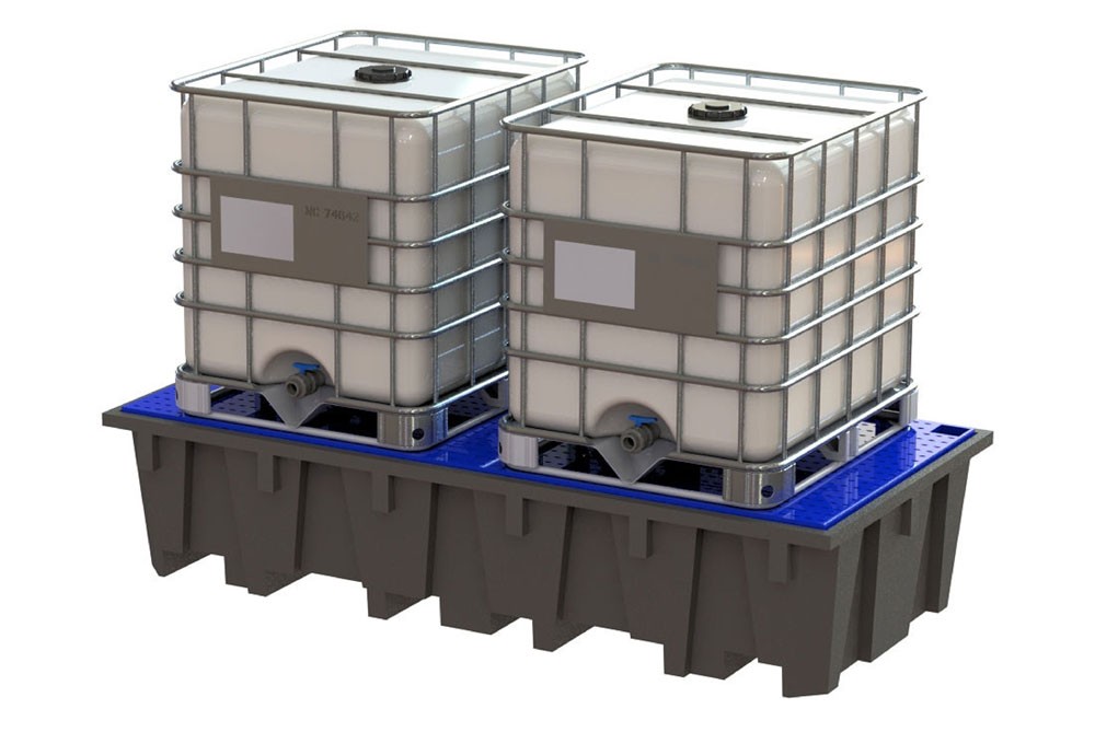 Plastic containment trays
