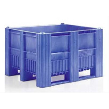 Caisse-palette monobloc PEHD couleur