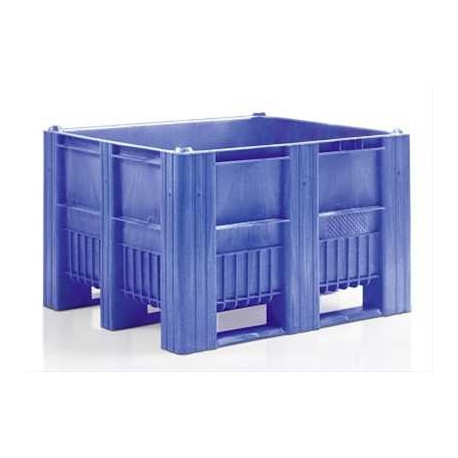 Caisse-palette monobloc PEHD couleur