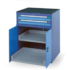 Schubladenschrank mit Türen