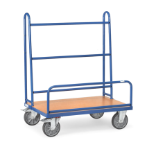 Chariot porte-panneaux en mélaminé