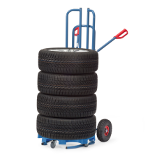 Diable pour pneus - rouleur transport de pneus
