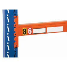 Marquages avec porte-étiquette magnétique