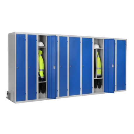 POLYLOCK – Vestiaires chauffants et/ou désinfectants Actiflip