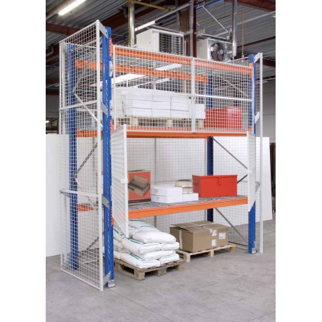 Porte grillagée pour rayonnage