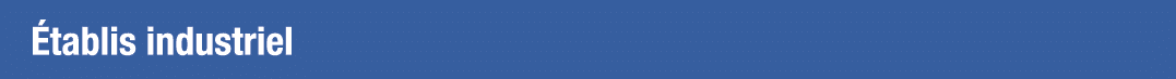 établis industriel