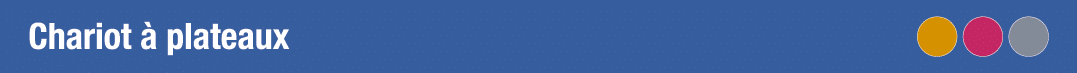 Chariot à plateaux 