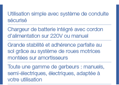 Utilisation simple avec système de conduite sécurisé Chargeur de batterie intégré avec cordon d alimentation sur 220V   