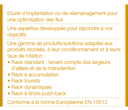 Etude d implantation ou de réaménagement pour une optimisation des flux Une expertise développée pour répondre à vos    