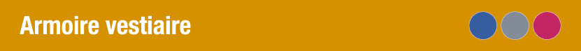 Armoire vestiaire 
