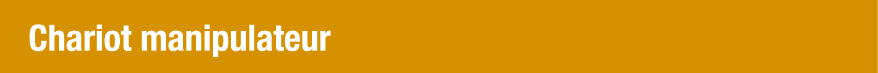 Chariot manipulateur