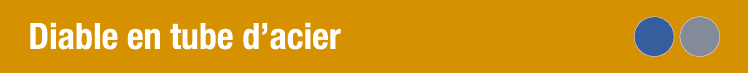Diable en tube d acier 