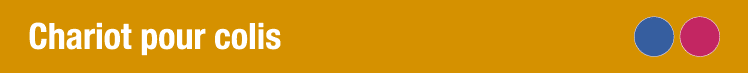 Chariot pour colis 