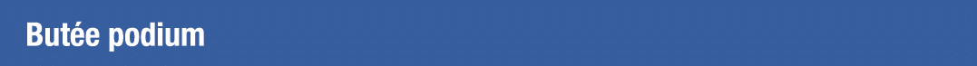 Butée podium
