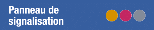 Panneau de signalisation 