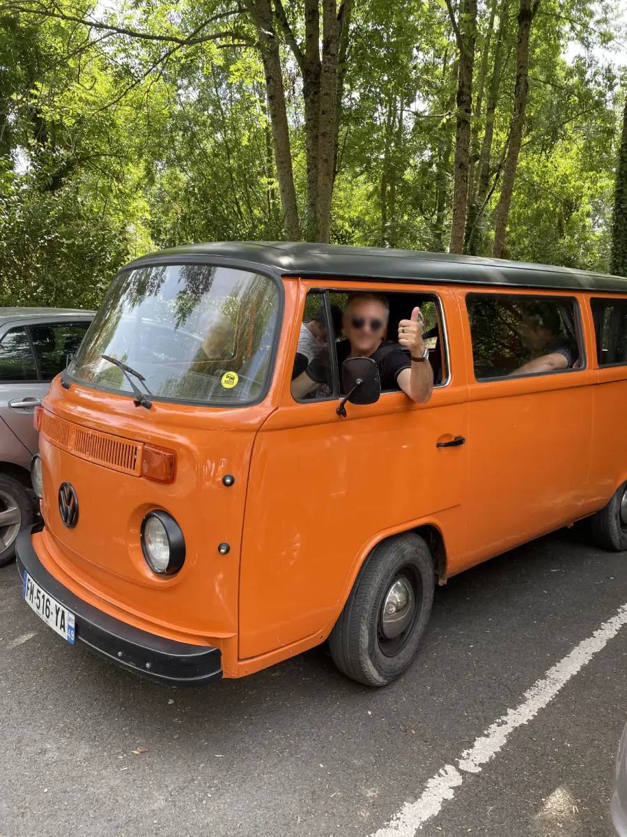 Rallye en combi orange