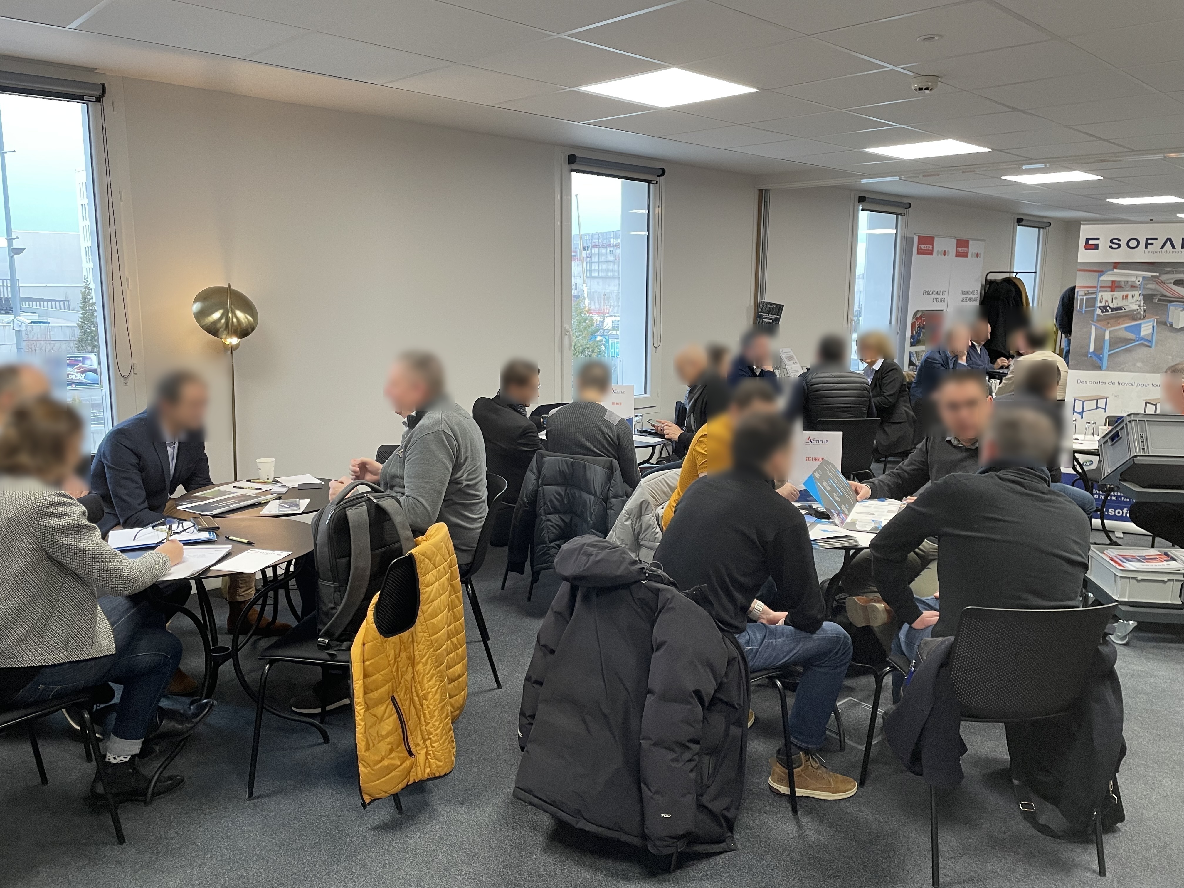 Photo d'adhérents Actiflip lors d'une rencontre