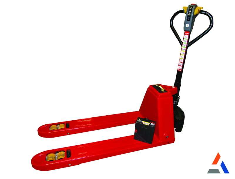Transpalette électrique compact pour manutention de palettes et logistique en entrepôt professionnel