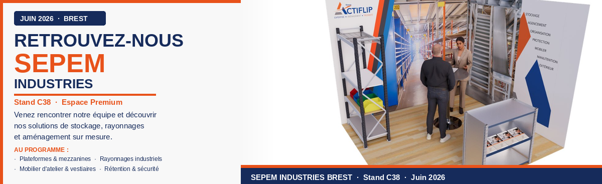Retrouvez Actiflip au SEPEM de Brest