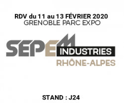 Salon SEPEM de Grenoble du 11 au 13 février 2020